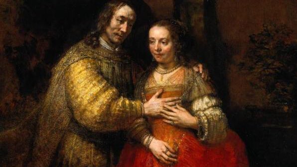 Also the scene in the art director’s office in episode 14 is an art reference to a painting called The Jewish Bride (featuring R and I) by Rembrandt van Rijn;
