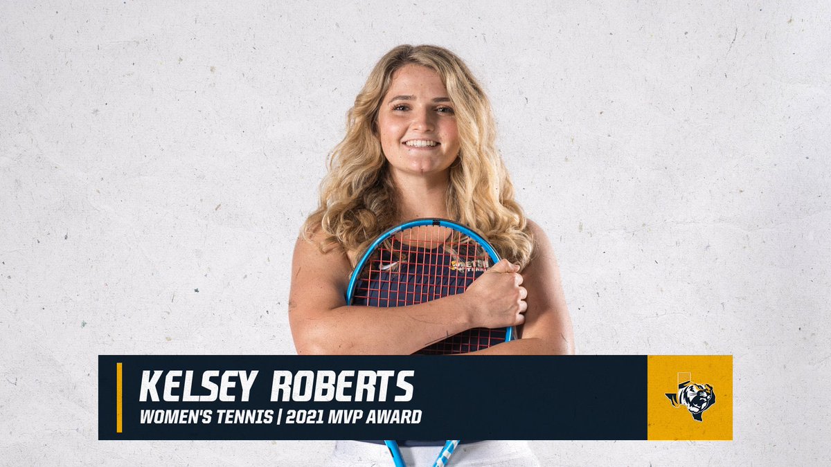 🏆#TobyAwards21
🎾<a href="/ETBU_Tennis/">ETBU Tennis</a> (W)
➡️Most Valuable Player
👤Kelsey Roberts