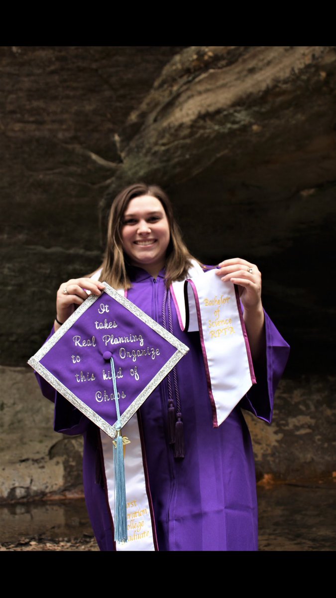 makayla12marie's tweet photo. After 4 long years and so much support I will be graduating this May with a bachelor of science in Recreation Park and Tourism Administration and a double minor in event planning and management and music business!💜💛🧑🏻‍🎓I also start my internship in a music venue this summer!!💗🎶 https://t.co/zhAbhYJ5n1