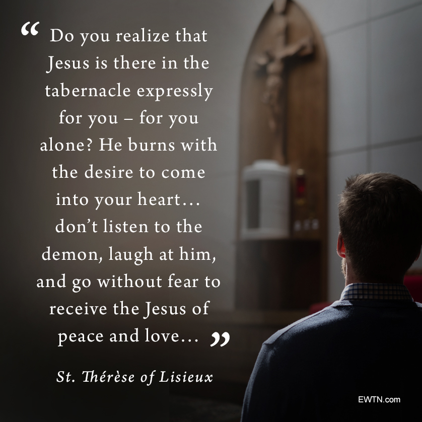 EWTN's tweet photo. Prayer while Visiting the Most Blessed Sacrament: https://t.co/jvy8ccZURu https://t.co/LvKD5rMJ9t