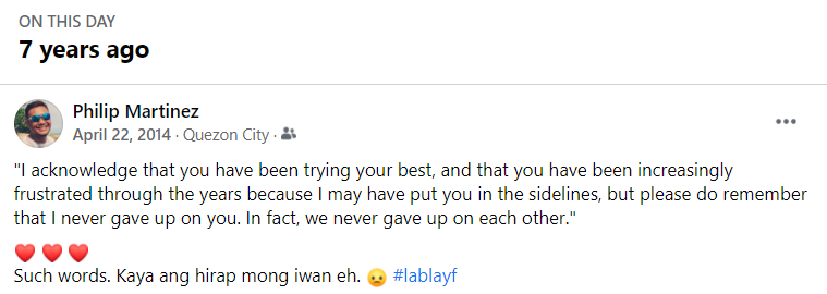 flipsilog's tweet photo. Moved out and moved on haha #lablayf https://t.co/dStl58KkfJ