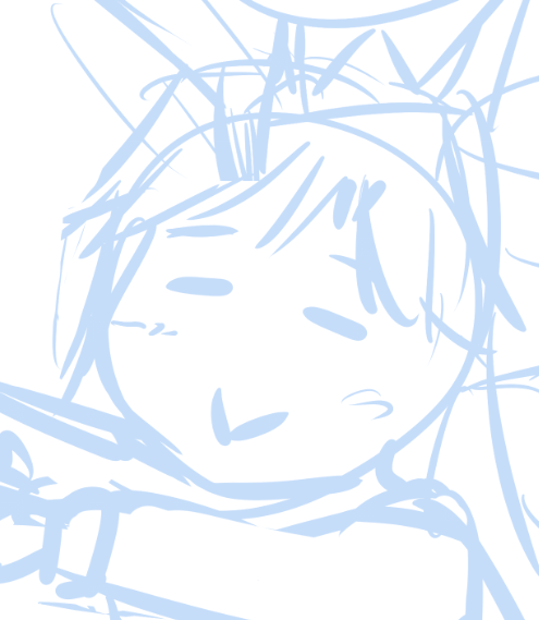 ざっくりあたりで描いた荒潮ちゃんが
目安箱時空に侵食されてる気がするw 