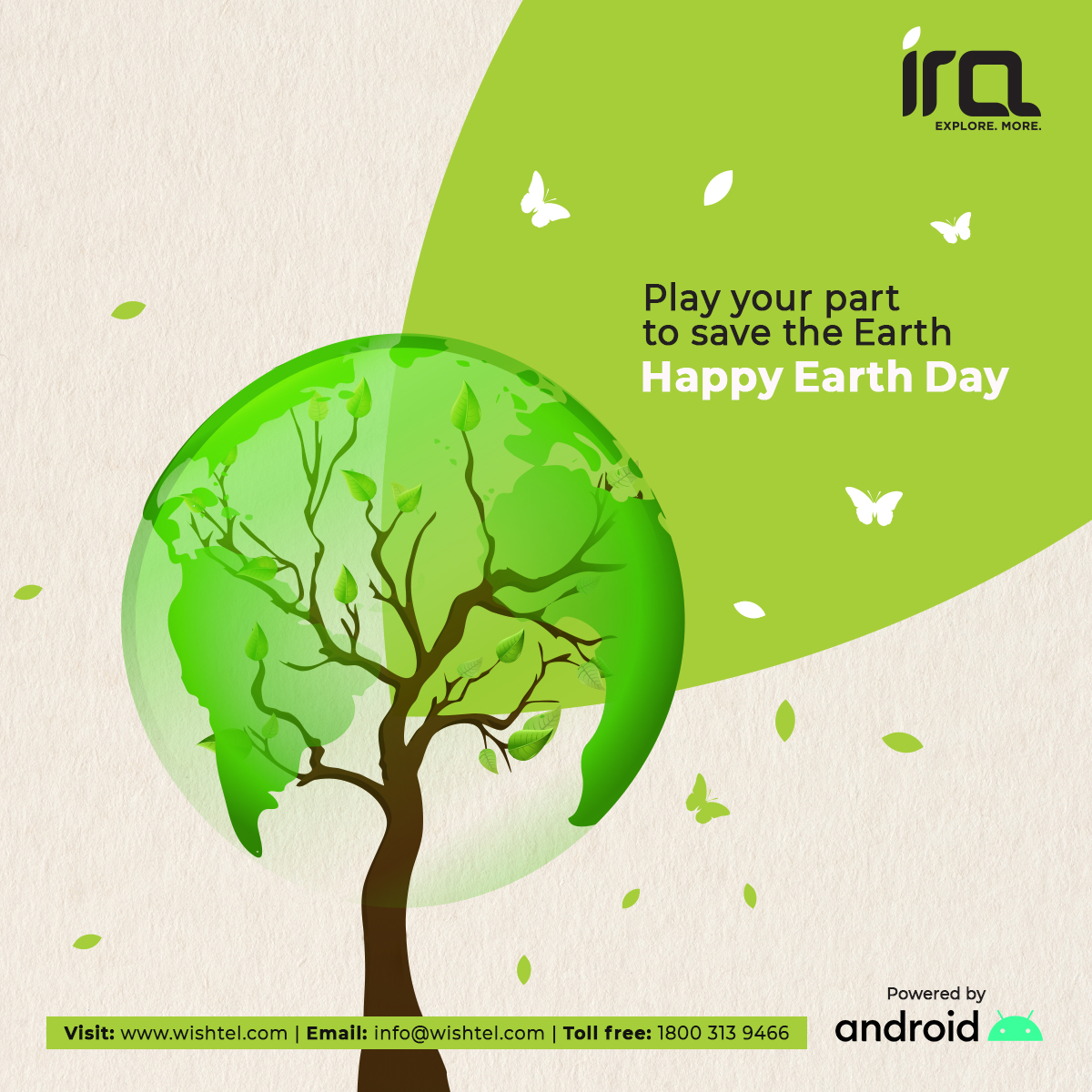 IraExplore's tweet photo. Let's protect, respect and nurture the planet everyday, in all possible ways.
#IRA #IRAEXPLORE
.
.
#earthday2021 #EarthDay #Celebration #Greetings
#Tablet #SmartComputing #Android #TabletPC https://t.co/kMAyAktBrd