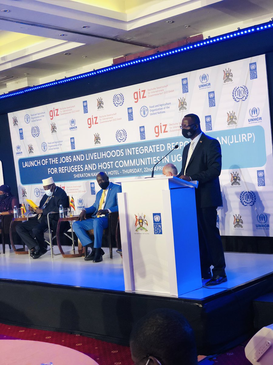 Ministry of Gender, Labour and Social Development (@mglsd_ug) on Twitter photo The permanent secretary <a href="/AggreyKibenge/">Aggrey Kibenge</a> states that the project outputs are ;To provide vocational skills targeting youth and women in refugee and host communities #JLIRP <a href="/UNDPUganda/">UNDP Uganda</a> <a href="/FAOUganda/">FAO in Uganda</a> <a href="/OPMUganda/">Office of the Prime Minister - Uganda</a> <a href="/UNHCRuganda/">UNHCR Uganda</a> The permanent secretary <a href="/AggreyKibenge/">Aggrey Kibenge</a> states that the project outputs are ;To provide vocational skills targeting youth and women in refugee and host communities #JLIRP <a href="/UNDPUganda/">UNDP Uganda</a> <a href="/FAOUganda/">FAO in Uganda</a> <a href="/OPMUganda/">Office of the Prime Minister - Uganda</a> <a href="/UNHCRuganda/">UNHCR Uganda</a>