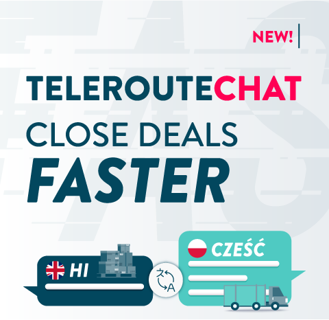 Be the first to close the deal without having to switch platforms thanks to the NEW TelerouteChat. 
Forget the language barrier and leave the translation on us! 
Check it out here alpega.me/chat

#truckdriver #trucking #transportationservices #logisticsmanagement