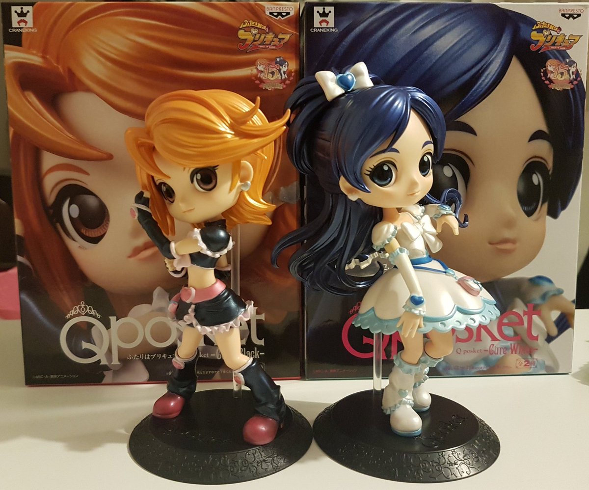 Ich kaufe mir selbst ja eigentlich keine Figurinen, aber ich hatte eh noch ein Paket beim japanischen Shopping Service und es ist Precure. Und da sie second hand mit OVP waren, war der Preis echt gut.
