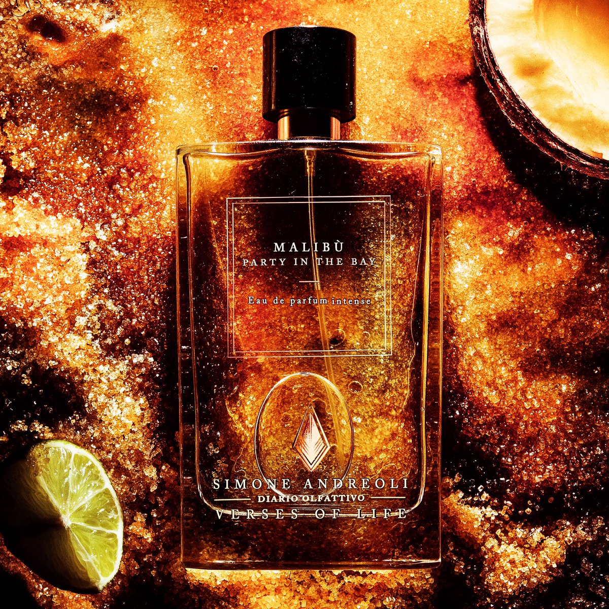 MALIBU from Simone Andreoli. Iced lime, Coconut and Rum 🍹 the imagining of a frozen Daiquiri on the beach, it’s the most blissful summer scent and Exclusive to POP in the U.K.