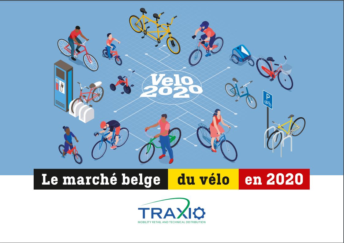Presque 600.000 nouveaux vélos vendus en 2020: épuisement des stocks limite la hausse (+4%). Vélo éléctrique a le vent en poupe, le vélociste aussi. Consultez le premier grand dossier vélo belge pour plus de détails! 

bit.ly/3n7chmw

<a href="/TRAXIO_be/">TRAXIO</a> @TRAXIOGuyCrab