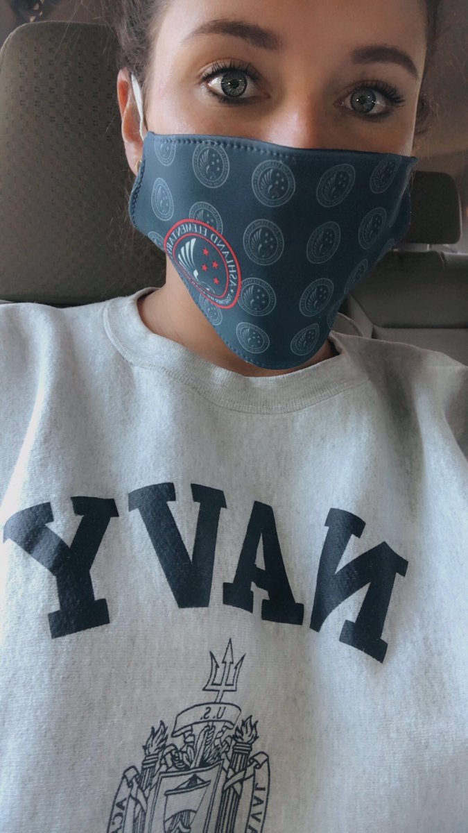 I celebrated Month of the Military Child every year growing up, and now as a teacher I get to celebrate my own military affiliated students! Thank you to my dad for 30 years in the Navy, and a huge thank you to Ashland military families for their service!💜 #ashlandsoar