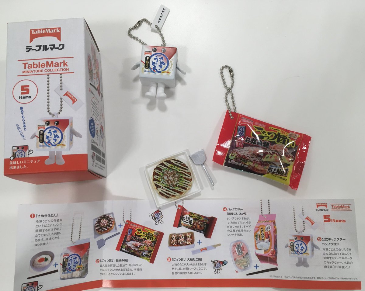 東急ハンズ博多店 En Twitter 新商品 冷凍うどんや冷凍お好み焼き パックごはんなど製造 販売する会社の商品が ミニチュアに 公式キャラクターコシノツヨシとごっつ旨いお好み焼きは リアル 全5アイテム 440円 税込 ハンズ 博多 バラエティ5f