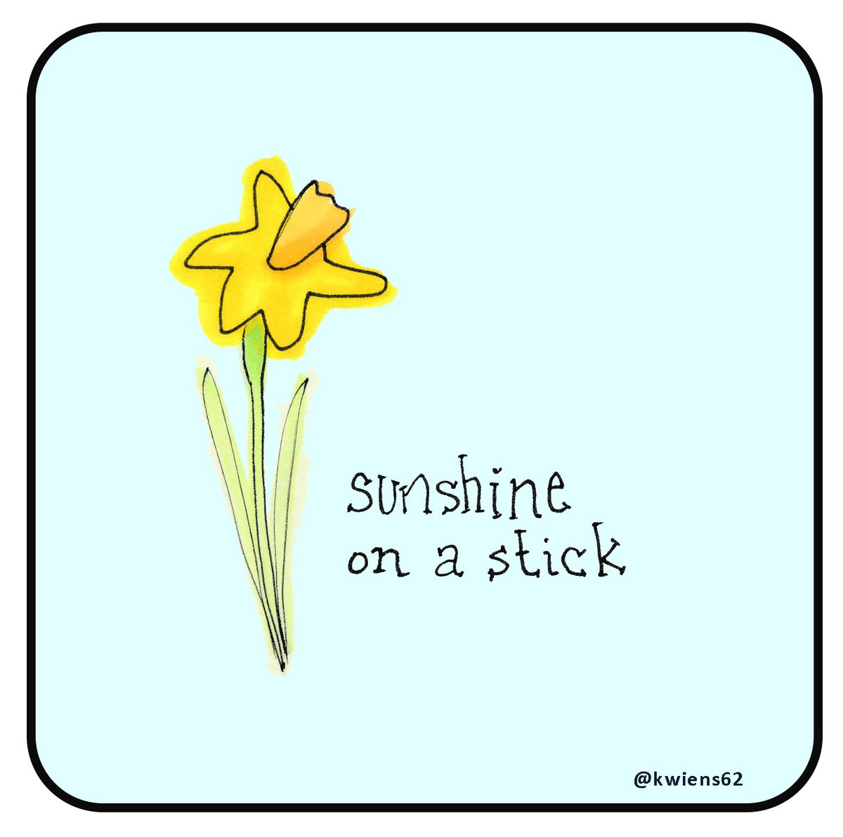 kwiens62's tweet photo. Spring is in the air...
#DailyDoodle https://t.co/Z8xiV80wx6