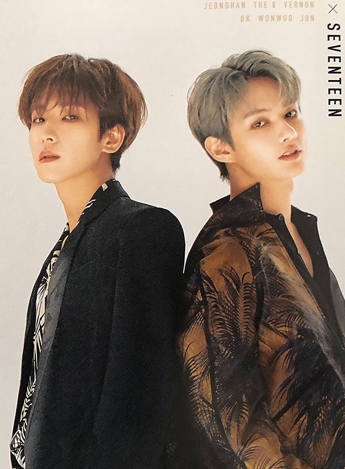 SEVENTEEN セブチ WONWOO x JUN SEVENTEEN Wonwoo ♥ Jun 