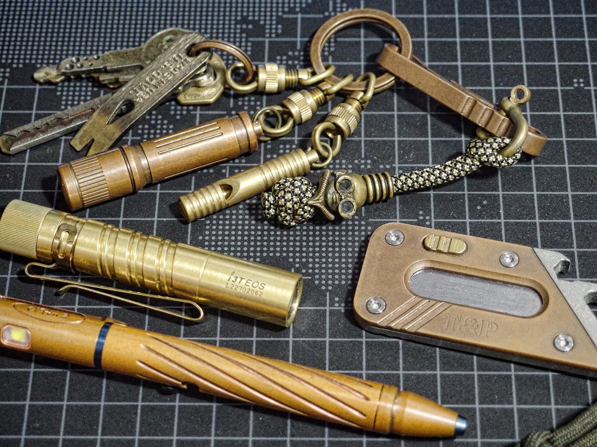 y_nakajima_'s tweet image. Brass&amp;amp;Copper #EDC