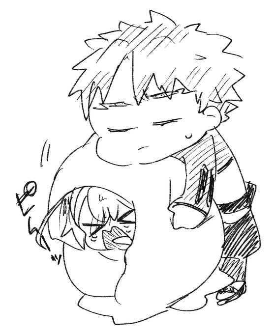 おくるみ孫を回収する爺(どういう状況??) 