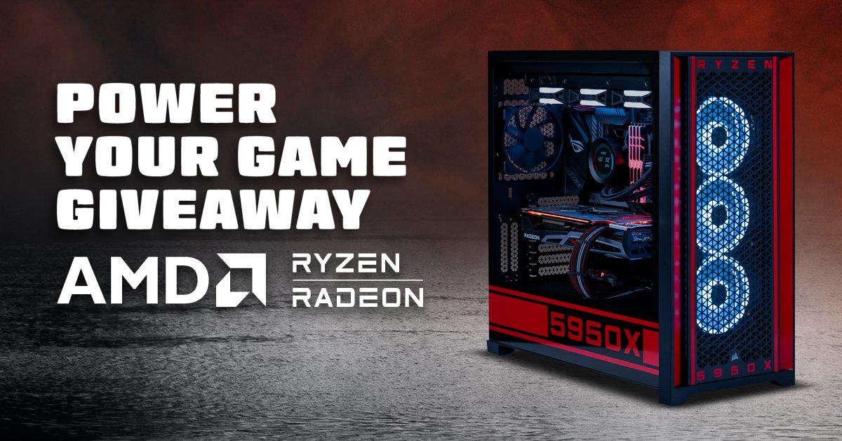 Now’s your chance to win this awesome @AMD PC built by @RobeyTech. This rig packs some serious power under the hood including the beastly 16-core 32-thread @AMDRyzen 5950X CPU & AMD @amdradeon RX 6800 XT GPU. Redline your FPS and win this machine. newegg.io/tw-amd-pc-2021