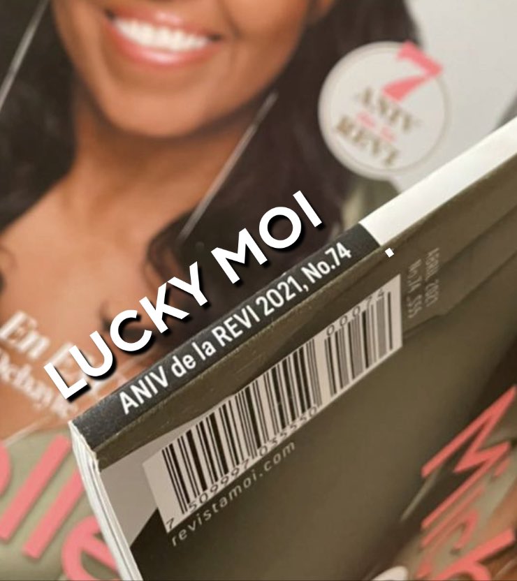 revistamoi's tweet photo. ¿Tienes una #Luckymoi? Si tu revista dice en el lomo #AnivDeLaRevi ¡entonces sí!
Manda una foto de tu edición a luckymoi@revistamoi.com el 23 de abril (ÚNICO DÍA) porque es tu pase directo al examen de conocimientos moi 💖 https://t.co/zpkBkkz4se
