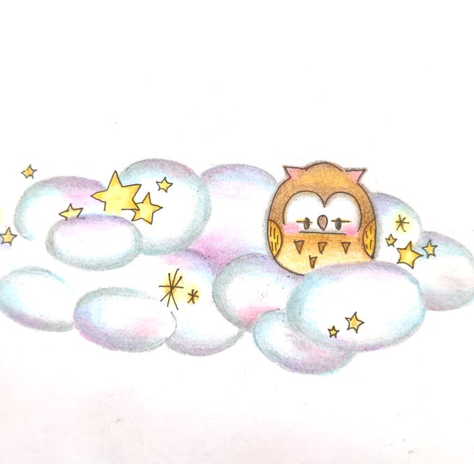 雲の上でのtwitterイラスト検索結果