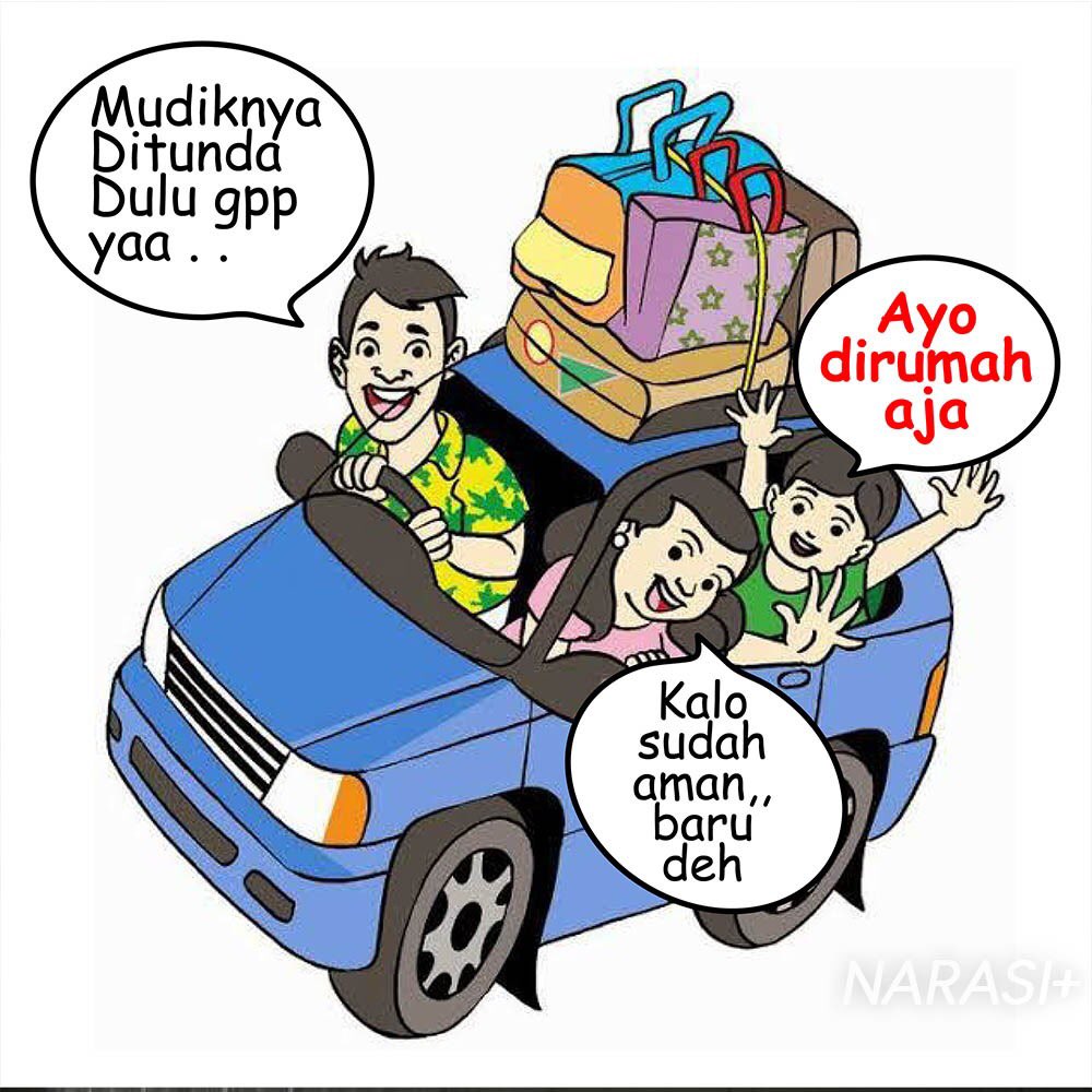 Tidak masalah jika mudik ditunda, semua demi keselamatan keluarga. Nanti kita akan berkumpul bersama jika pandemi sudah mereda
#LindungiKeluargaTercinta
Tunda Pulang Kampung