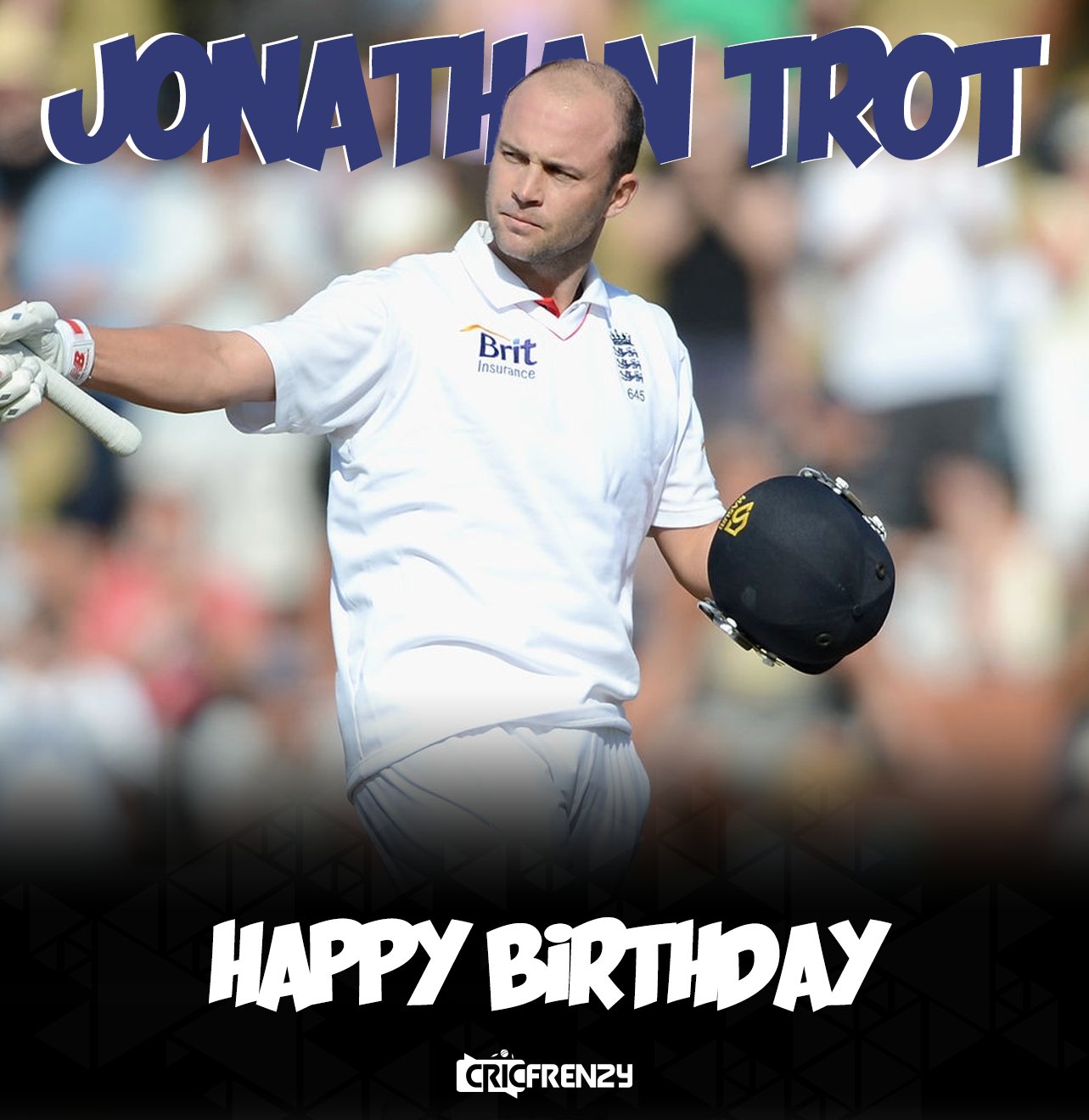 Three time Ashes winner: 2009, 2010/11, 2013
Happy birthday Jonathan Trott    