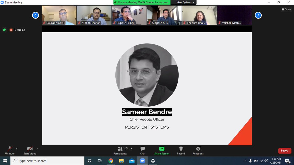 Attending #CHRO Round-table - Future Ready Manager in IT/ITES &amp; GICs by <a href="/Jombay/">Rauzane</a>. Quite interesting inputs from the #HR Thought Leaders