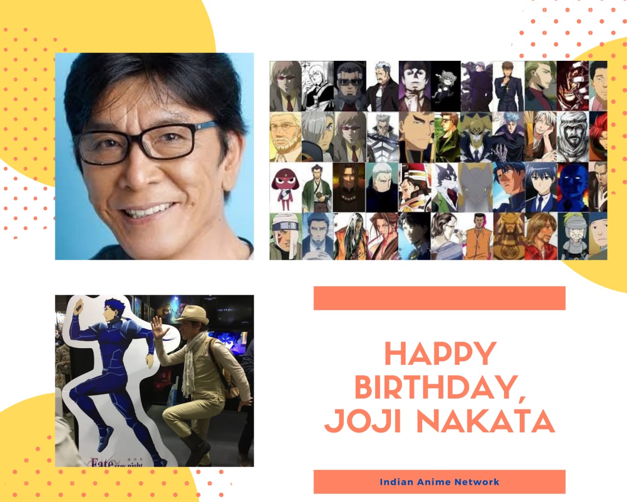 Happy Birthday, Joji Nakata  
