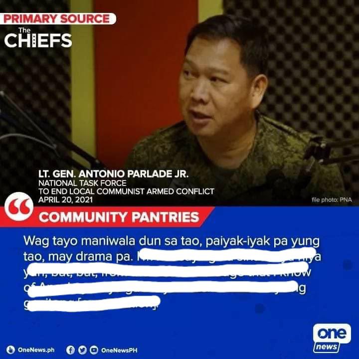 Pigeon_X_'s tweet image. &quot;Wag tayo maniwala dun sa tao, paiyak-iyak pa yung tao, may drama pa.&quot; - Antonio Parlade Jr.