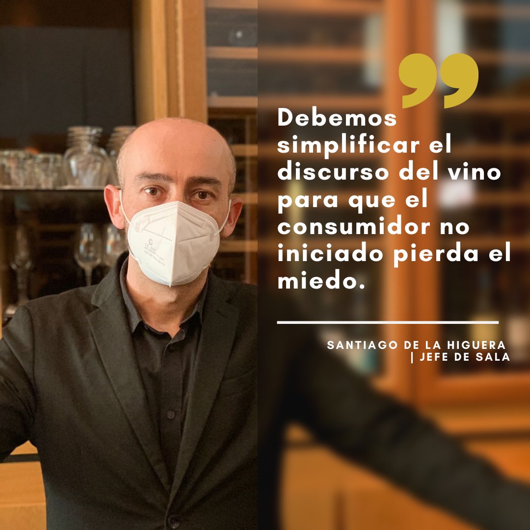 Taninos, envero, retrogusto...🤪
El #vino es un universo complejo, pero Santi, nuestro Jefe de Sala y Sumiller, nos ayuda a adentrarnos en él sin complicaciones 🍷