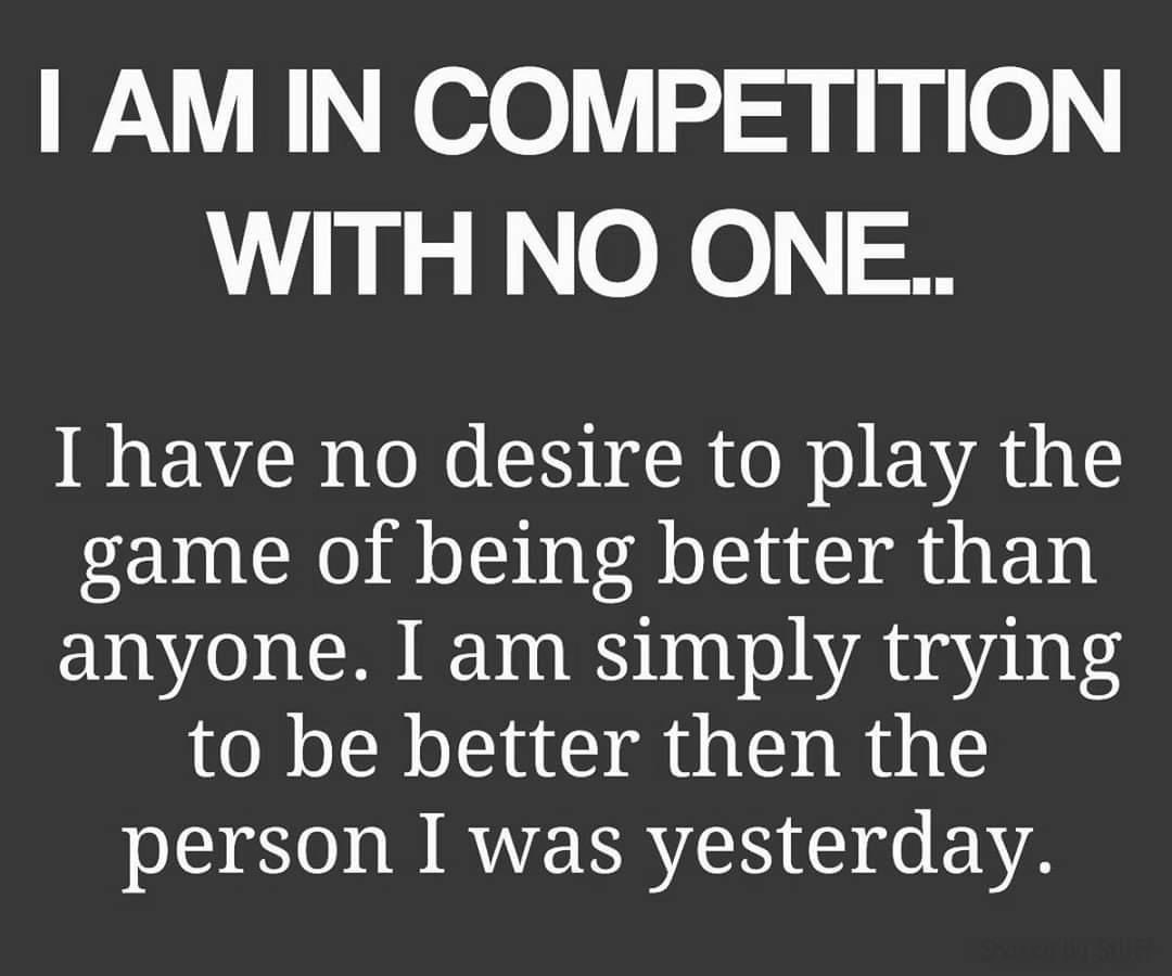 Yes!

Don’t get into the comparison game.  

Focus on EXCELLENCE and being your best. 

Everyday is opportunity to get better.
