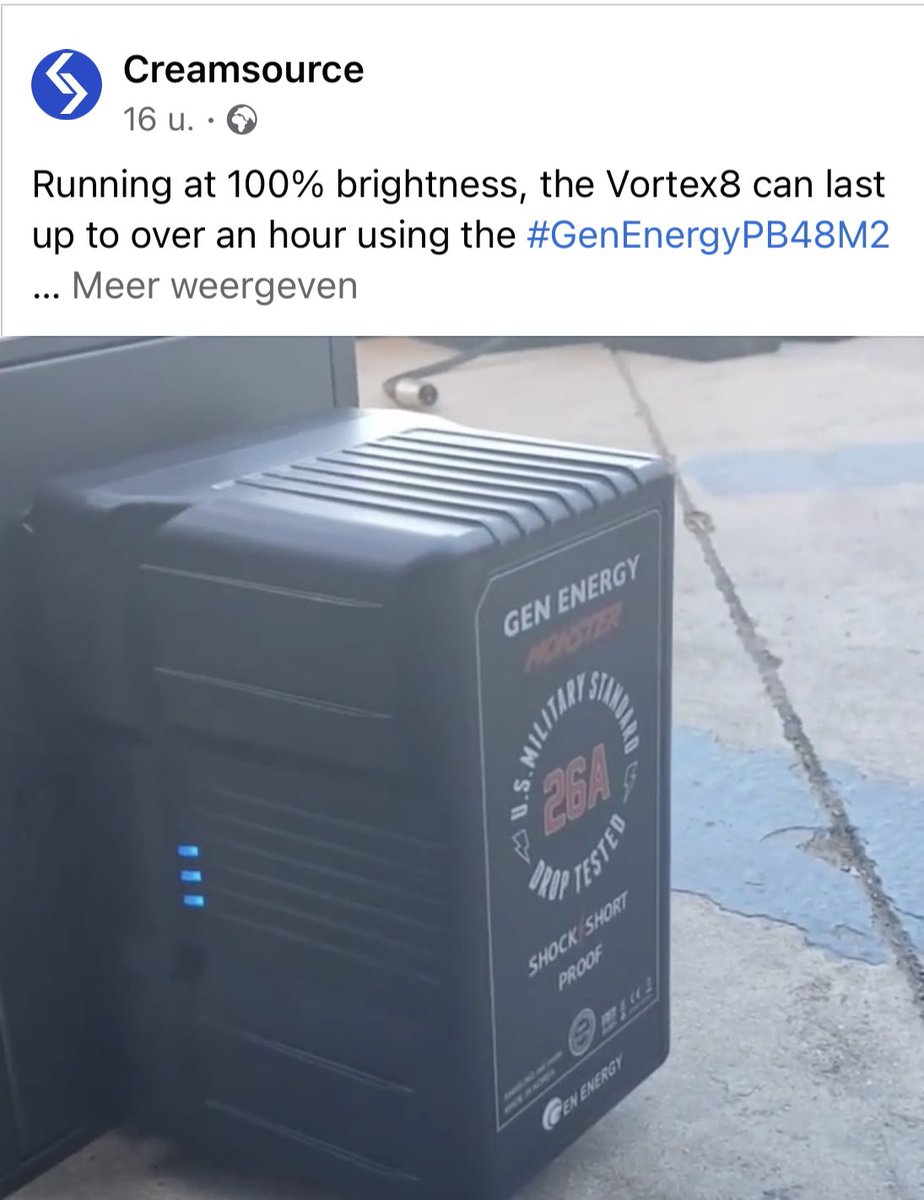 villrichbcast's tweet image. Running at 100% brightness 🔆 

Shop @ villrich.com

#creamsource  #genenergy  #highcapacity #batteries fb.watch/50RwFWnC0z/