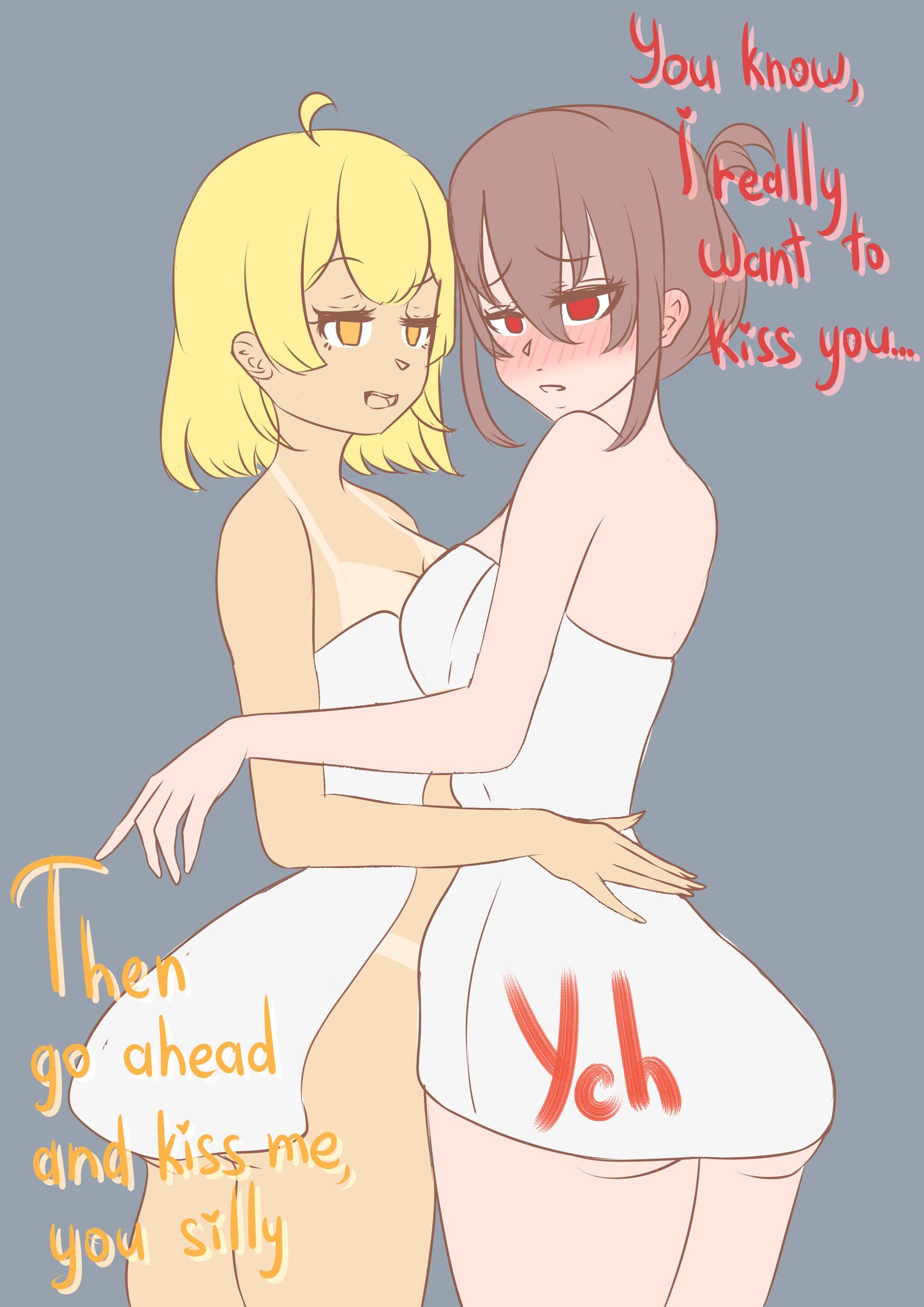 YCH KISS - YCH.Commishes
