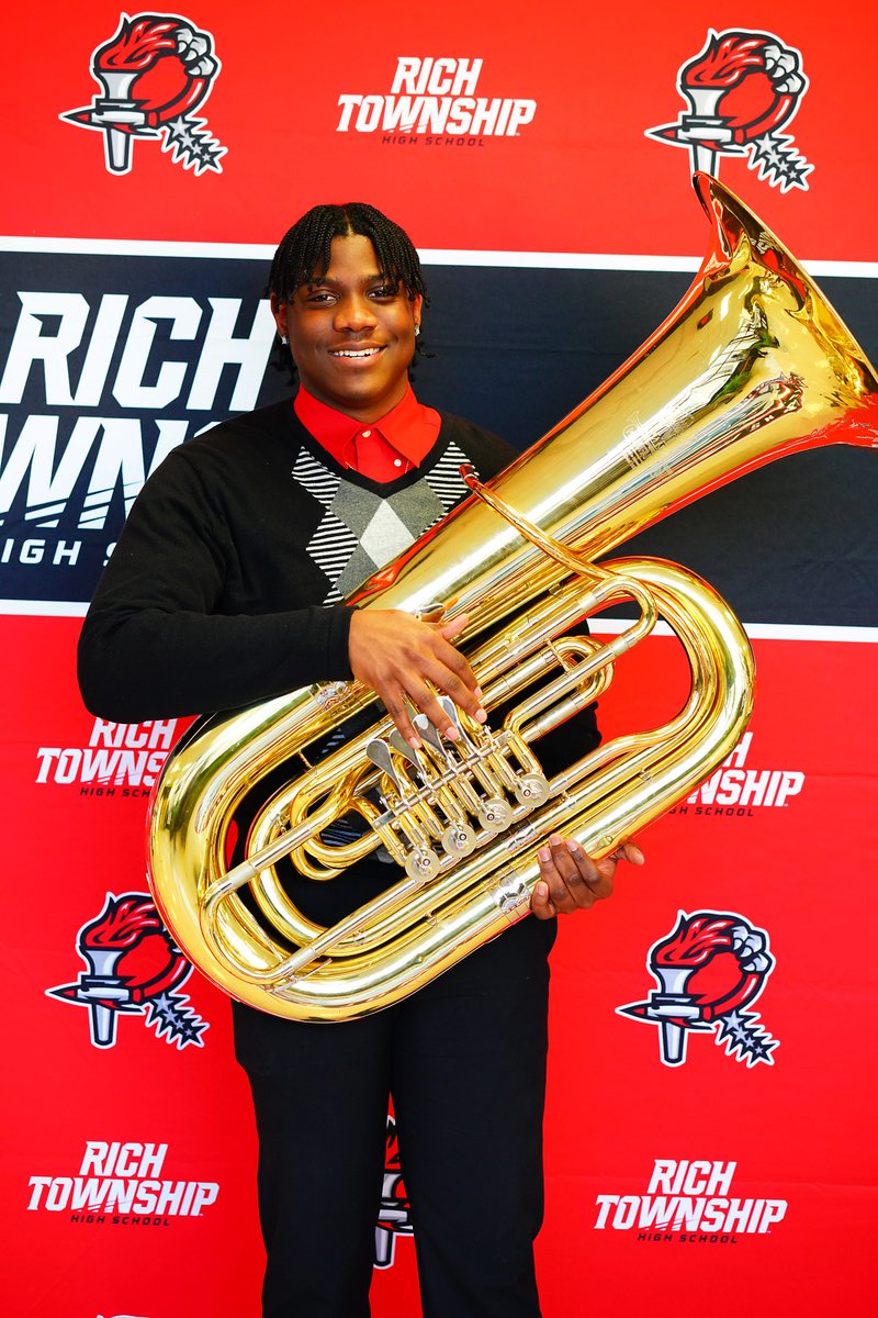 Congratulations to senior band member, DeShaun Isaac on making the Illinois All State Honors Concert Band. <a href="/rich227bands/">Rich227Bands</a>