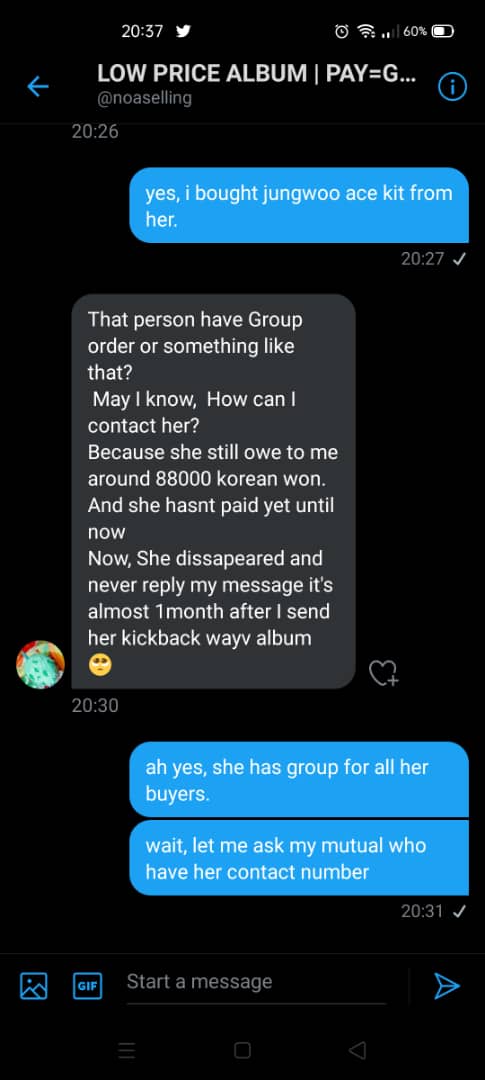 Ast but not least, the way you kantoi busuk teruk about not paying your kickback albums payment yet to your kseller noaselling, do you know that noa was trying so hard to reach you, SHE ENDED UP DMING DAYANG? Yang takde kena mengena langsung! Yknow why? Cus Dayang once shared