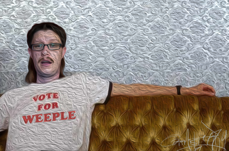 optimistKRY's tweet photo. "Vote for Weeple"

Inspired by the community and art of the NFT goat, @beeple / @weeple_crap.

Napoleon Dynamite Beeple Combination Edit, signed OptimistKRY. 1 of 14.

https://t.co/twFq25pyn1

#NFTs #NFTartist #NFTdrop #NFTcollectibles #DigitalArtist #beeple #weeple #people #hi https://t.co/IhslXnJ2IG