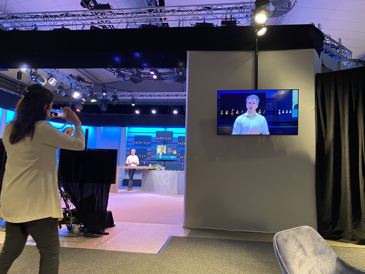 seccubus's tweet photo. At the Bloq studios about to deliver a talk on Hafnium/ProxyLogon with my @DIVDnl shirt on. For AgConnect #SecurityGame. https://t.co/d09x11wTsj