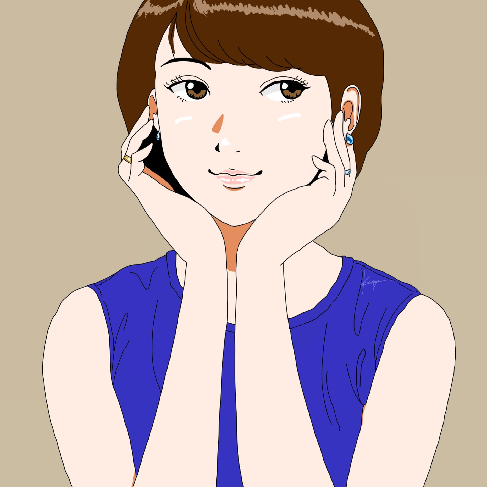 Ken5 Ken Go ショートカット オトナ女子 イラスト 女の子イラスト 大人可愛い オトナ女子 ショートカット女子 ショートボブ女子 かわいいと思ったらrt T Co Cibpmv4slh Twitter