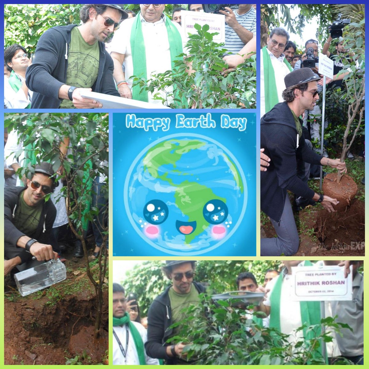 Happy Earth Day🌍🌍 Let's plant a tree and contribute something to the Earth❤️❤️
#HappyEarthDay2021 #PlantTreesSaveEarth #SaveEarth #SaveEarthSaveLife @iHrithik @HrithikRules @HrfcKolkata #HrithikRoshan