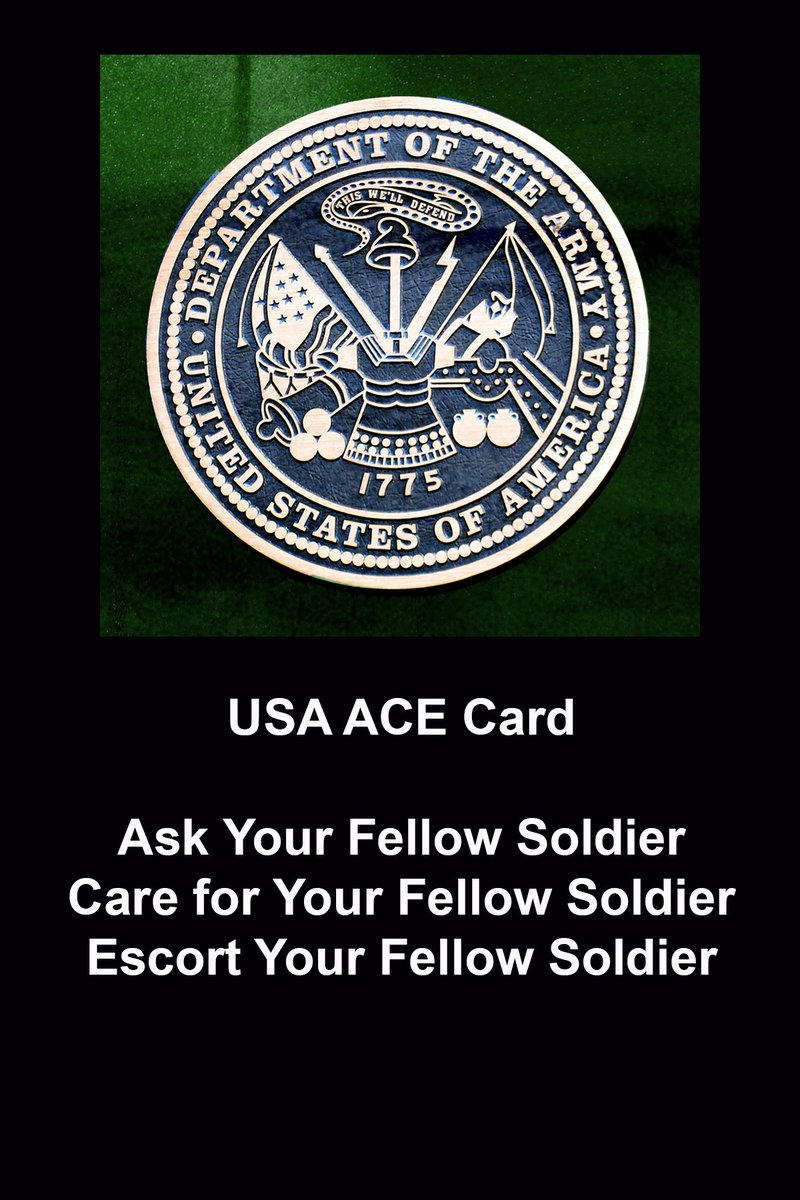 22/ USA & USCG ACE Cards: