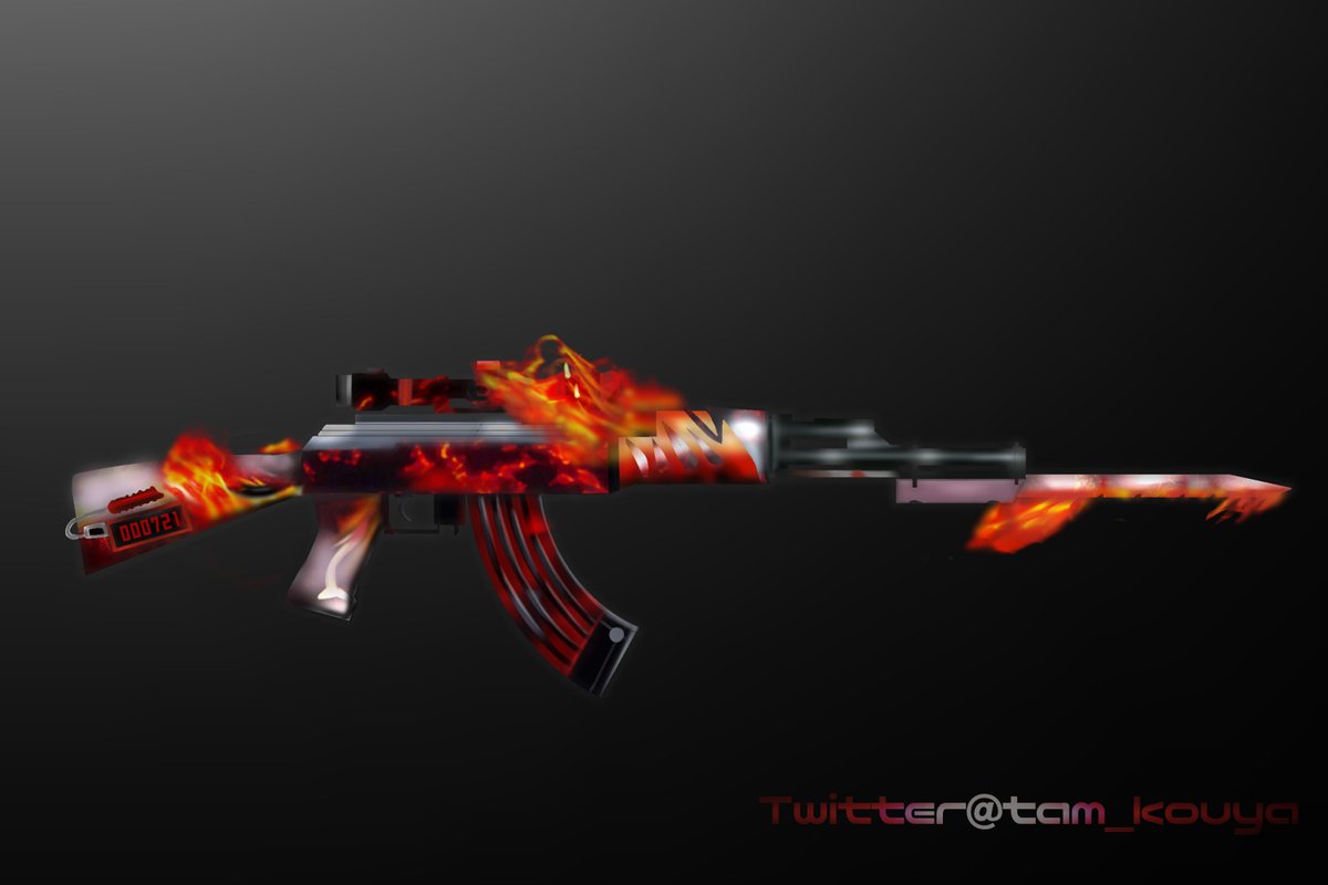 たむ Ak 47 紅蓮羅刹 進化版 Plz Rt Amp Like ˊ たむのイラスト倉庫 T Co Inerf279tn Twitter
