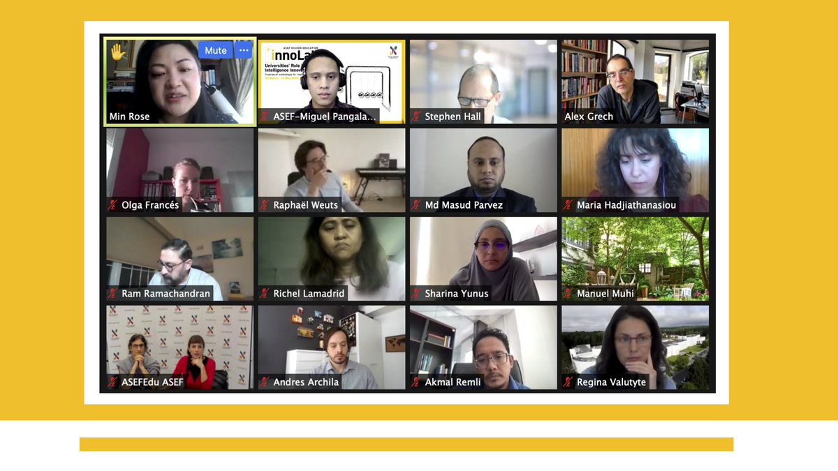 asefedu's tweet image. Just concluded the #ASEFInnoLab session on #TeachingEntrepreneurship &amp;amp;  #InnovationEcosystems 🦾

One question posed: Can entrepreneurship be taught❓

Stay tuned to hear the perspectives of the experts❗