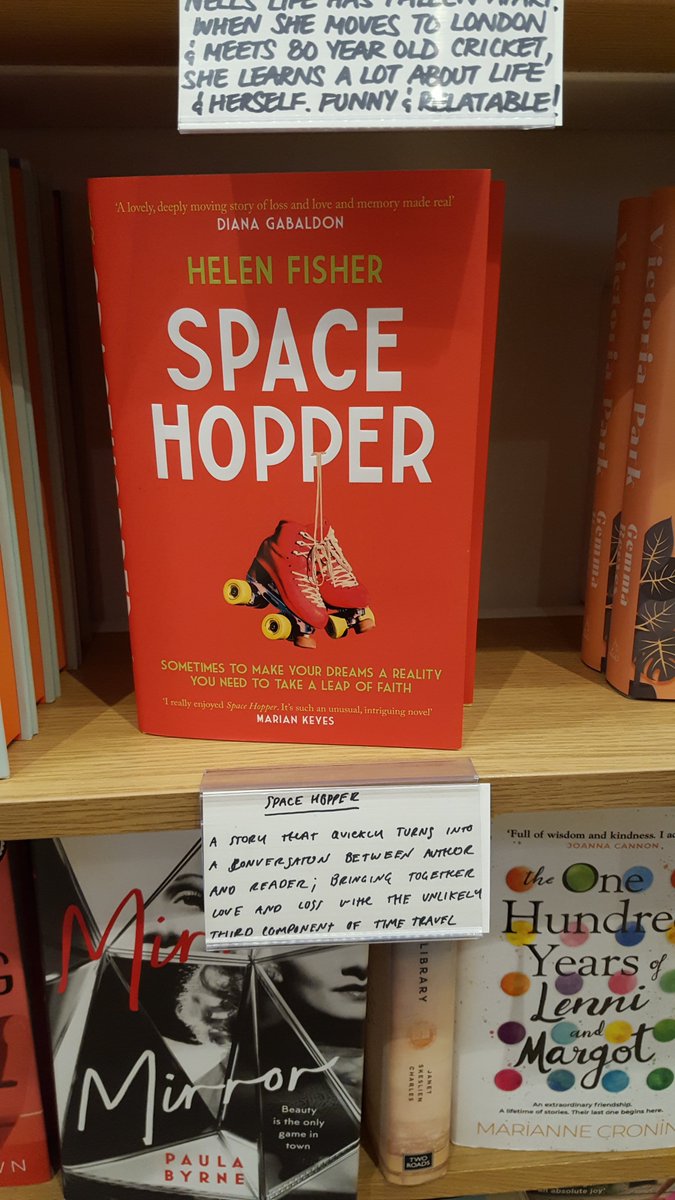 We spotted #SpaceHopper by @HFisherAuthor in @WaterstonesPicc! @simonschusterUK