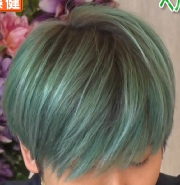 人毛100%総手植え地肌✨増田貴久❣️艶髪!束感クール✨美人ショート