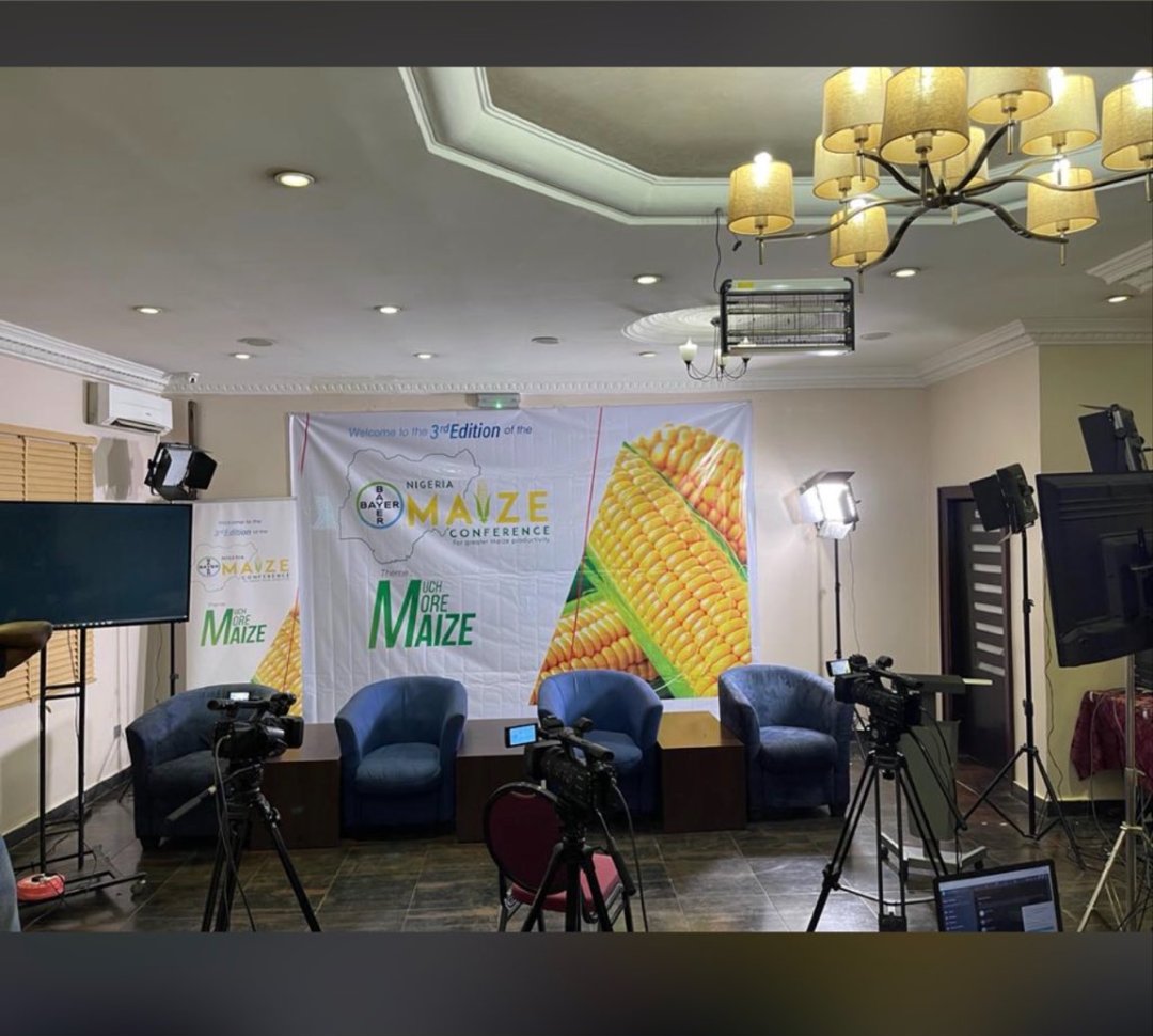 nigmaizecon's tweet photo. The stage is set...

Are you ready???

Use the hashtags #nigeriamaizeconference2021 #nigmaizecon https://t.co/ozkzSNUcPA
