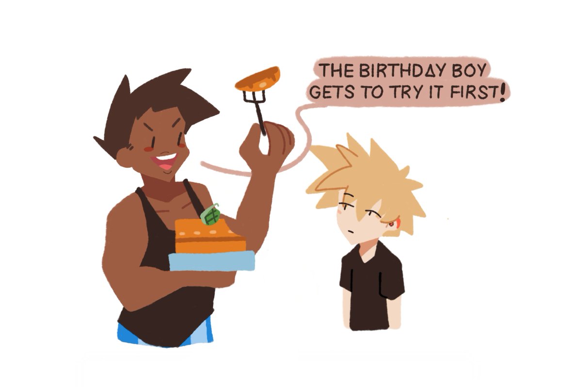 The class gives Bakugou birthday presents (9/20)