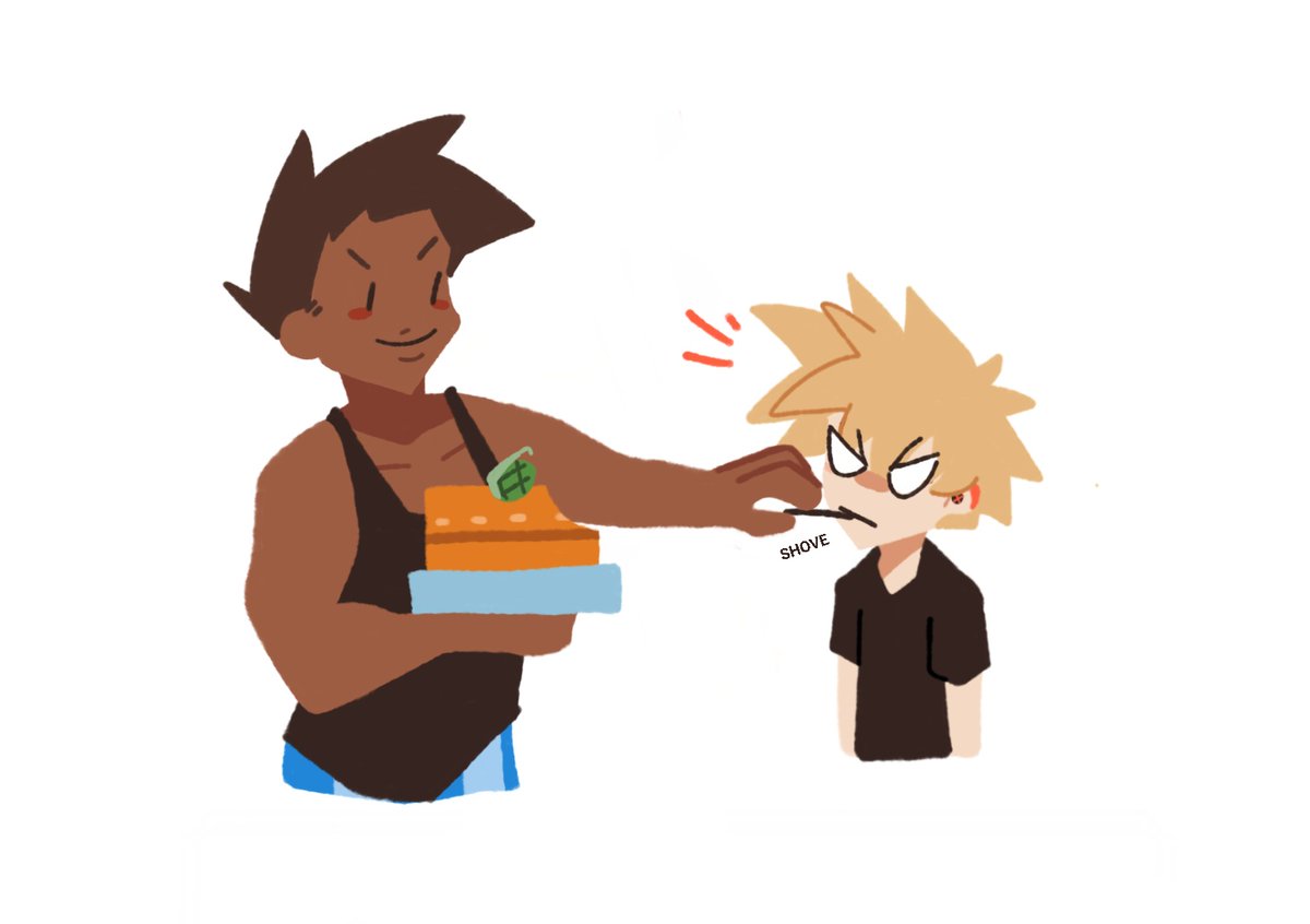 The class gives Bakugou birthday presents (9/20)