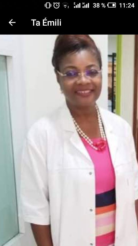 AnneNjom's tweet photo. Bonjour à tous.J'ai le regret de vous annoncer le décès survenu cette nuit du Dr Nyouma Émilienne.Ophtalmologue.
Encore une Femme Médecin qui nous quitte.
Pensées https://t.co/2WRkzfDlgt🙏. https://t.co/SD667Vlc8h
