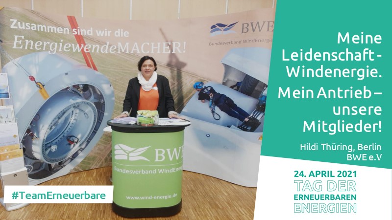 BWEeV's tweet image. #tagdererneuerbaren #TeamErneuerbare @bEEmerkenswert