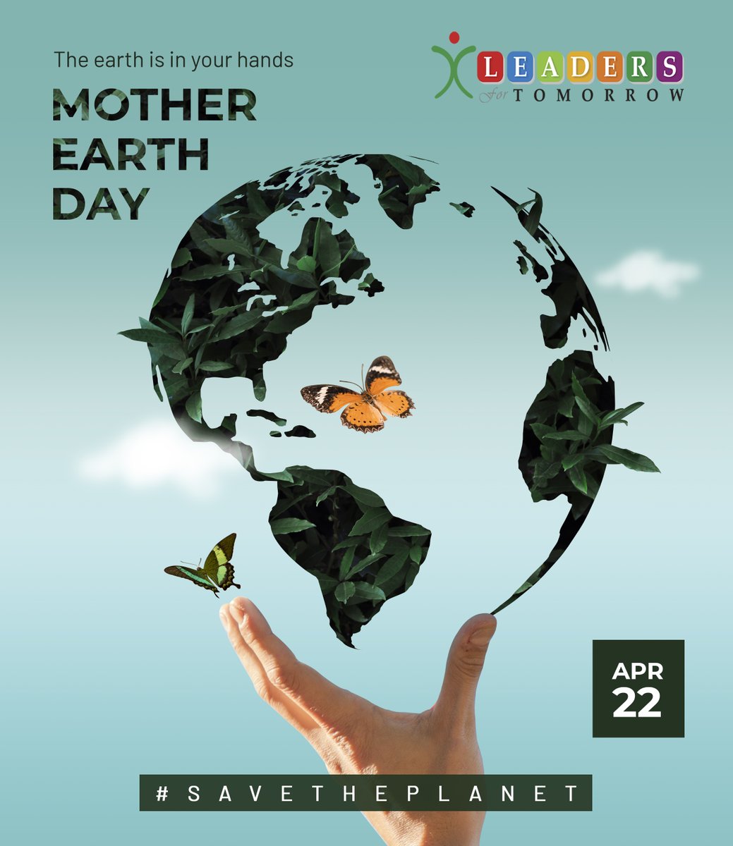 tweetlft's tweet photo. On this occasion of earth day, let’s promise ourselves to treat the earth a little better every day.

#motherearthday #protectearth #leadersfortomorrow https://t.co/FVvqapzqio