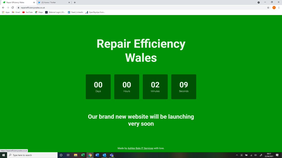 RepairWales's tweet photo. A couple of minutes before the #RepairDirectory is live! @CIWMCymru @CIWM @RepairCafeWales https://t.co/9KFFxJSVFE