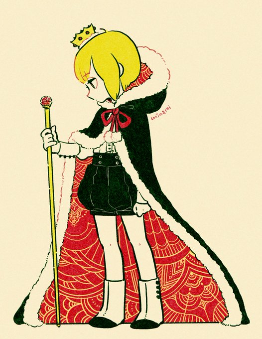 おうさま #創作 #イラスト 
