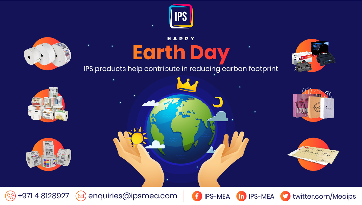 MeaIps's tweet photo. Let us take a pledge this Earth day to use environment friendly and sustainable products as much as we can to save the earth.

#labels #paperindustry #paperbags #cartridges #securityprinting #documentsecurity #printingsolutions #paperpackaging #atmroll #ipsmea #EarthDay2021 https://t.co/J69GF7pDIS